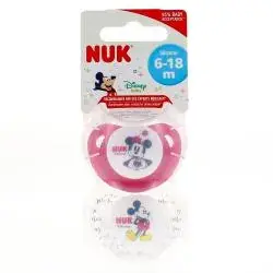 NUK SUCETTE 6-18 DISNEY/BOITE 36328