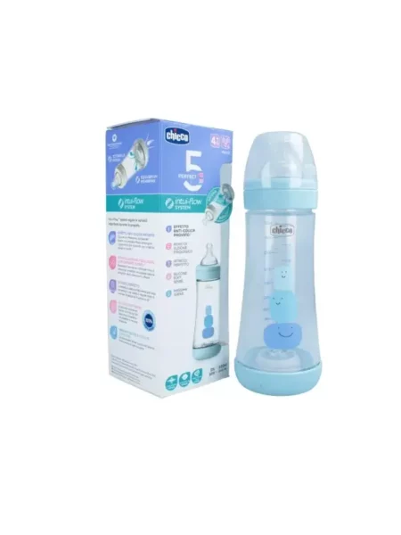 CHICCO BIB PC PERFECT5 BOY 240ML