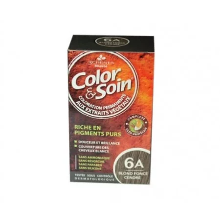 3CHENES COLOR SOIN BLOND FONCE CENDRE 6A