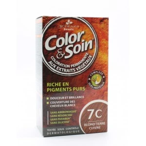 3CHENES COLOR SOIN BLOND TERRE CUIVRE 7C