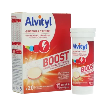 ALVITYL BOOST EFFERVESCENTS MULTIVITAMINES COMP B/20