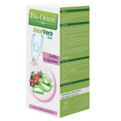 BIO ORIENT VERALAX PLUS GEL ALOE VERA GOUT FRUITS ROUGE 250ML