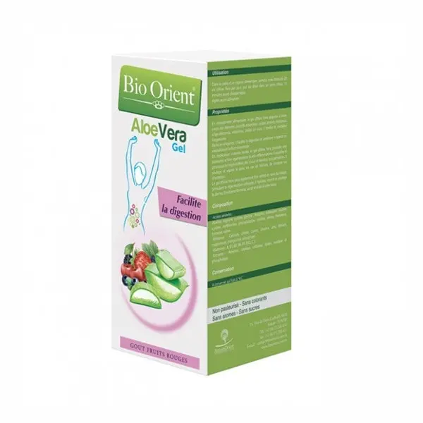 BIO ORIENT VERALAX PLUS GEL ALOE VERA GOUT FRUITS ROUGE 250ML – Image 4