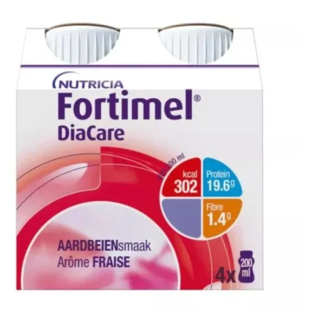 NUTRICIA FORTIMEL DIACARE FRAISE 200ML