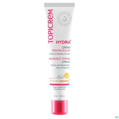 TOPICREM HYDRA+ CR TEINTEE MEDIUM SPF40 40ML