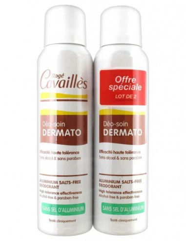 ROGE CAVAILLES DEO DERMATO SPRAY LOT DE 2X150ML 6877