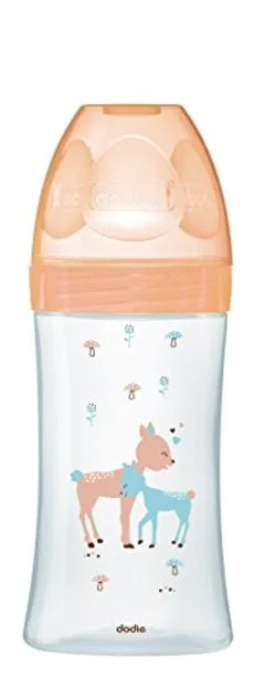 DODIE SENSATION+ BIB EN VERRE BEIGE BICHE 270ML 08148