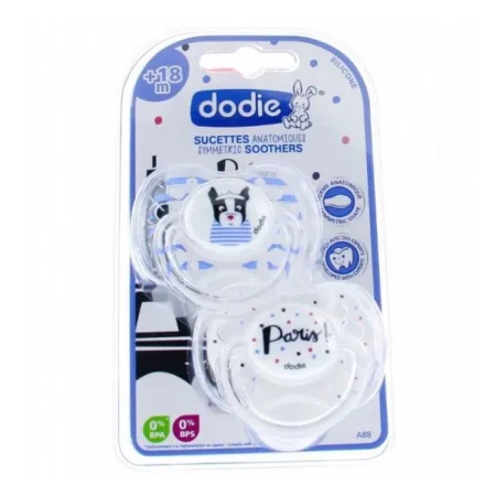 DODIE 2 SUCETTES HERO 18M+ 37602
