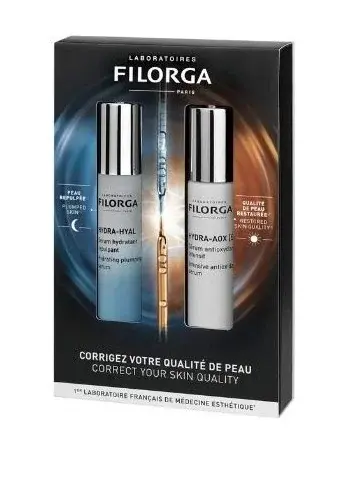 FILORGA BOX NCEF-SHOT 15ML +NCEF NIGHT MASK +REVERSE EYES +BOUGIE – Image 3