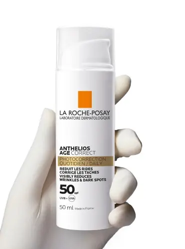 LRP ANTHELIOS AGE CORRECT INVISIBLE SPF50 50ML 61031 – Image 2