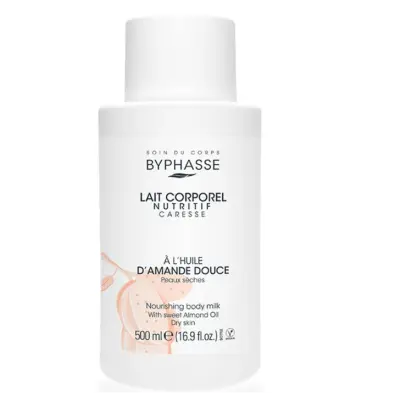 BYPHASSE LAIT CORPOREL HUILE AMANDE DOUCE 500ML – Image 2