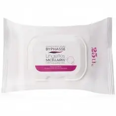 BYPHASSE LINGETTES MICELLAIRES ALOE VERA B/25 – Image 3