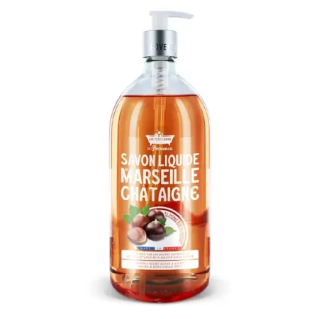 LES PETITS BAIN DE PROVENCE SAVON LIQUIDE CHATAIGNE 1L