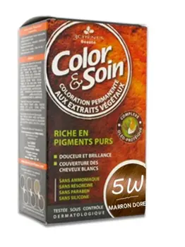3CHENES COLOR SOIN MARRON DORE 5W
