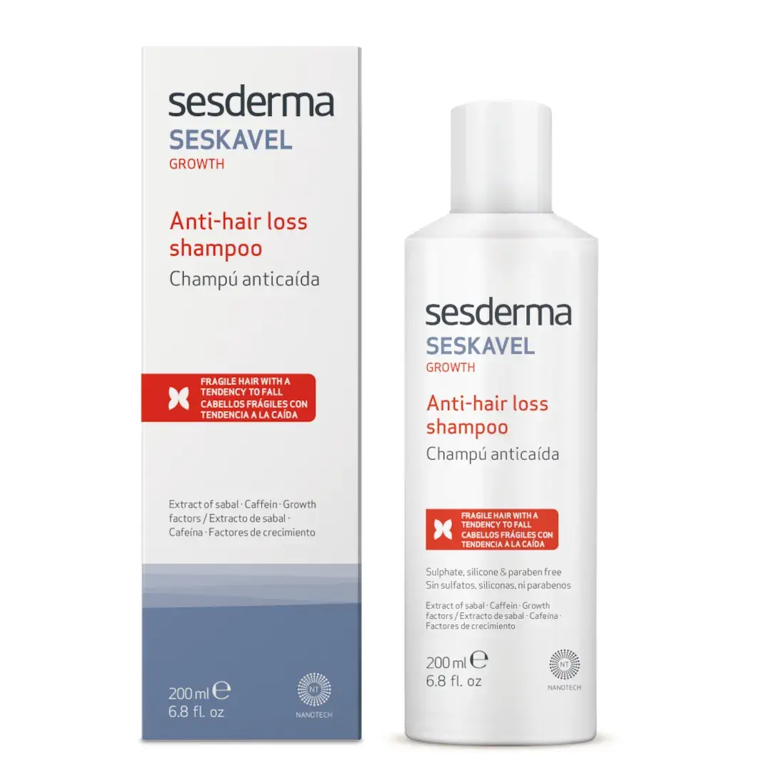SESDERMA SESKAVEL SHAMP ANTI-CHUTE 200ML – Image 4