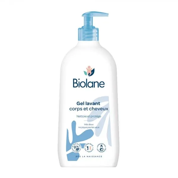 BIOLANE GEL LAVANT CORPS ET CHX 350ML – Image 5