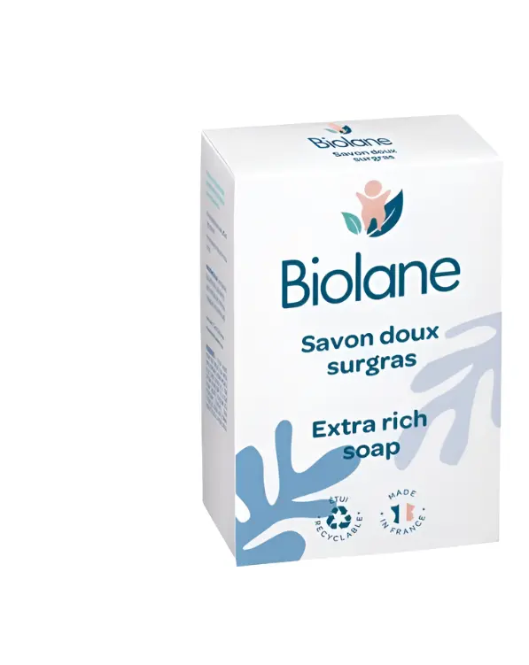 BIOLANE SAVON DOUX SURGRAS 150G – Image 2
