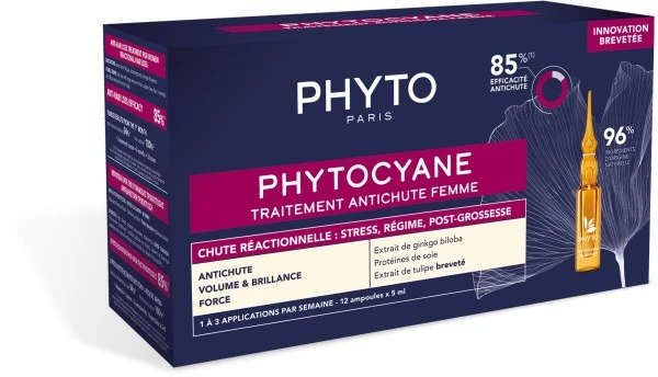 PHYTOCYANE CHUTE REACTIONNELLE FEMME 12X5ML – Image 5