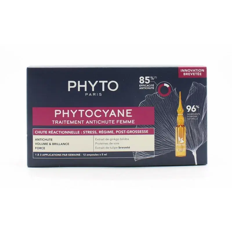 PHYTOCYANE CHUTE REACTIONNELLE FEMME 12X5ML – Image 2