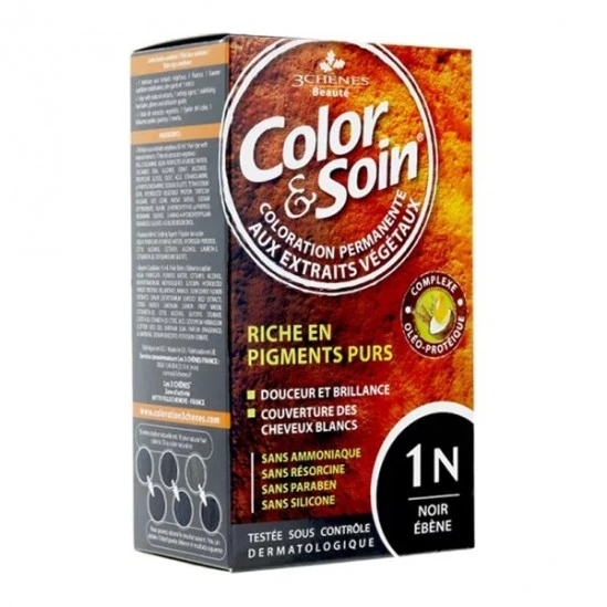 3CHENES COLOR SOIN NOIR EBENE 1N – Image 2