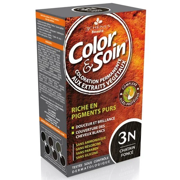 3CHENES COLOR SOIN CHATAIN FONCE 3N – Image 3