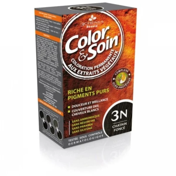 3CHENES COLOR SOIN CHATAIN FONCE 3N – Image 4