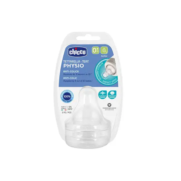 CHICCO TET PERFECT 0M+ SLOW LOT DE 2 2196