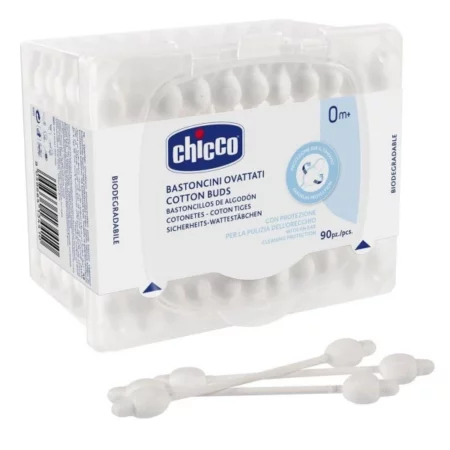 CHICCO COTON TIGE DE SECURITE 90 PCS
