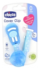 CHICCO ATTACHE SUCETTE CHAINE BLEU – Image 2