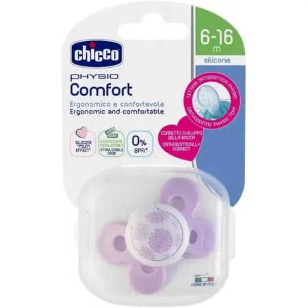 CHICCO SUCETTE PH.CONFORT ROSE SIL 6-16M 59041