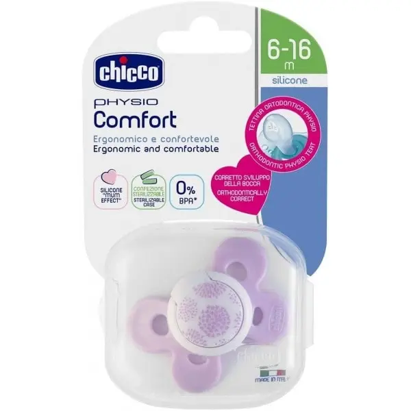 CHICCO SUCETTE PH.CONFORT ROSE SIL 6-16M 59041
