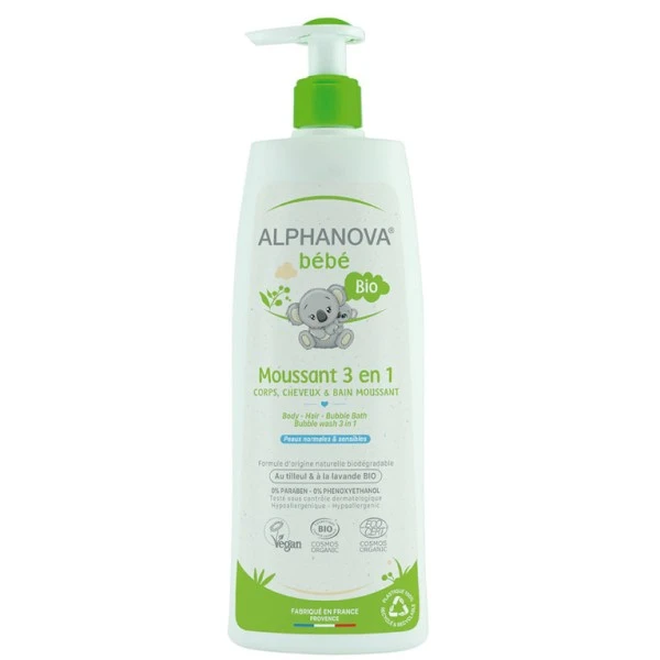 ALPHANOVA MOUSSANT BIO 3EN1 500ML