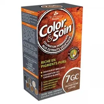 3CHENES COLOR SOIN BLOND DORE CUIVRE 7GC – Image 5