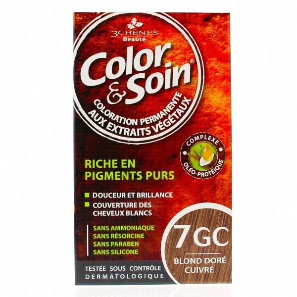 3CHENES COLOR SOIN BLOND DORE CUIVRE 7GC – Image 3