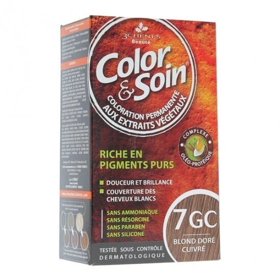 3CHENES COLOR SOIN BLOND DORE CUIVRE 7GC – Image 4