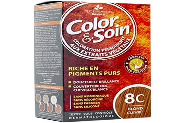 3CHENES COLOR SOIN BLOND CUIVRE 8C