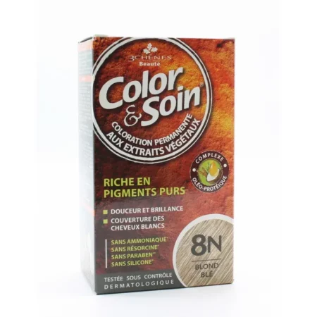 3CHENES COLOR SOIN BLOND BLE 8N