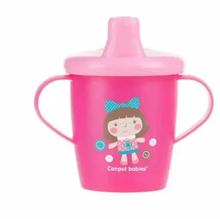 CANPOL TASSE ANTIDEVERSEMENT ROSE 250ML 31/200