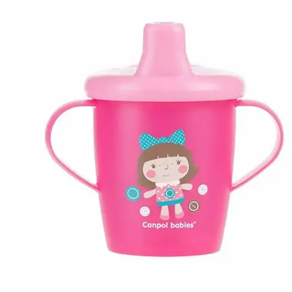CANPOL TASSE ANTIDEVERSEMENT ROSE 250ML 31/200