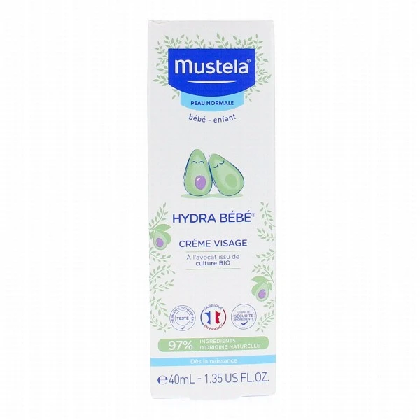 MUSTELA HYDRA BEBE VISAGE 40ML – Image 2