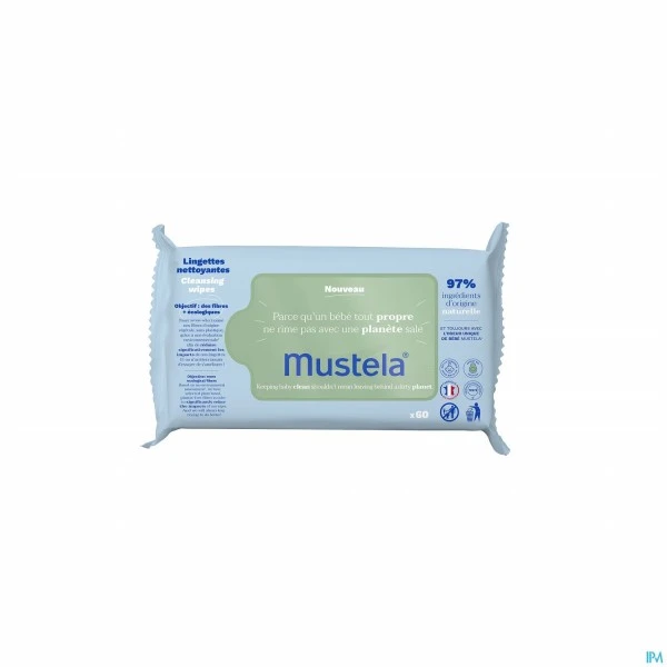 MUSTELA LINGETTES NETTOYANTES B/60 – Image 5