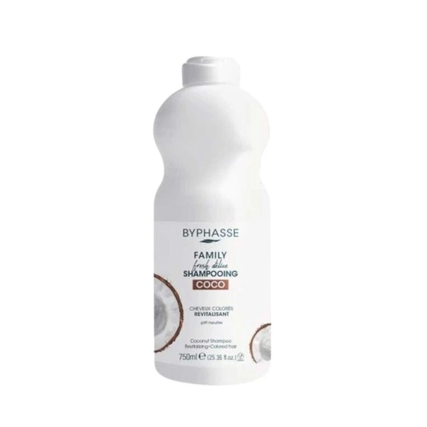 BYPHASSE FRESH FAMILY SHAMP COCO 750ML – Image 2