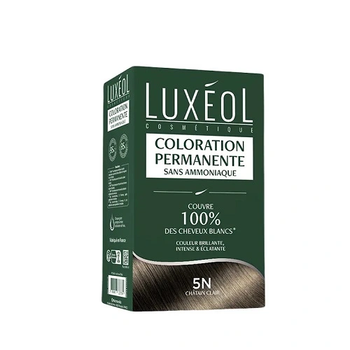 LUXEOL COLORATION 5N CHATAIN CLAIR – Image 2