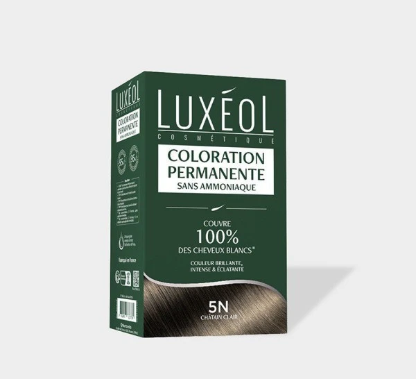 LUXEOL COLORATION 5N CHATAIN CLAIR – Image 4