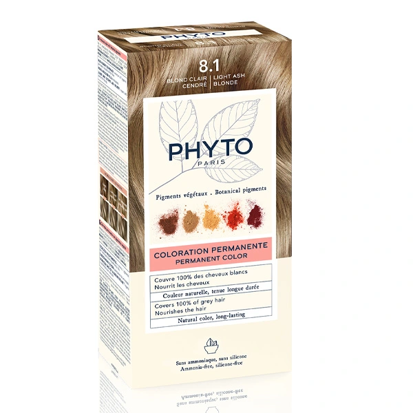 PHYTOCOLOR 8.1 BLOND CLAIR CENDRE – Image 3