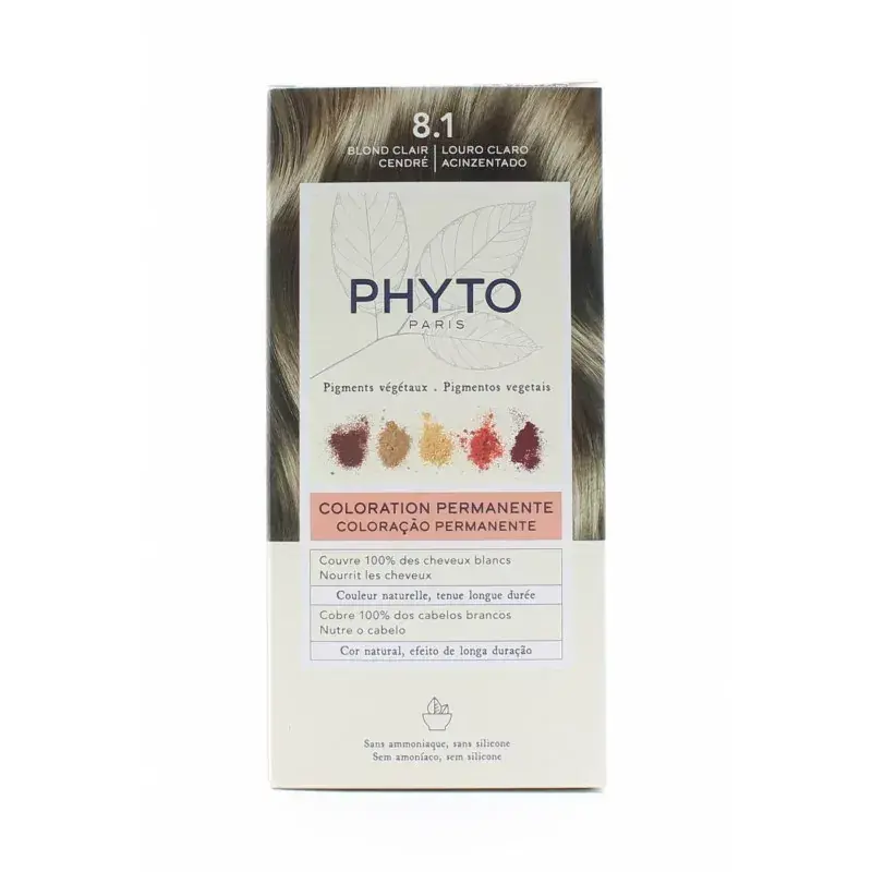 PHYTOCOLOR 8.1 BLOND CLAIR CENDRE – Image 5