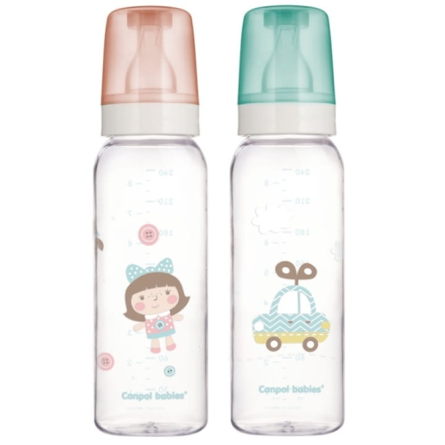 CANPOL BIB VERRE DECORE 240ML 42/201