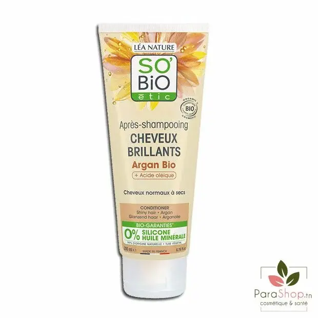 SOBIO SHAMP BRILLANTS ARGAN BIO 250ML