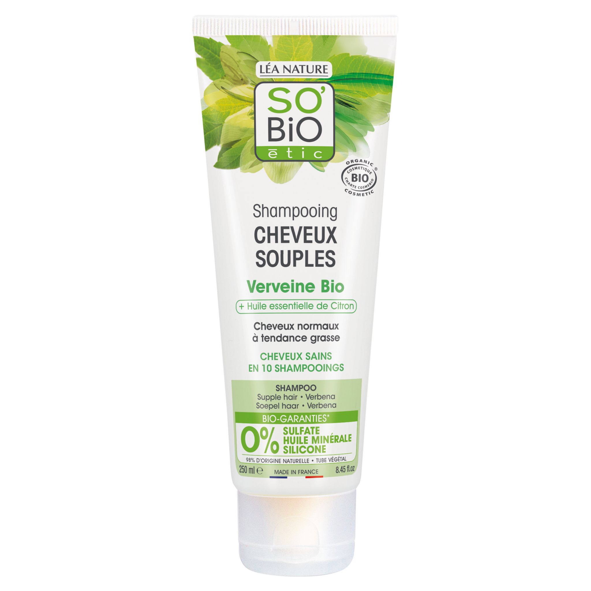 SOBIO SHAMP SOUPLE VERVEINE BIO 250ML – Image 2