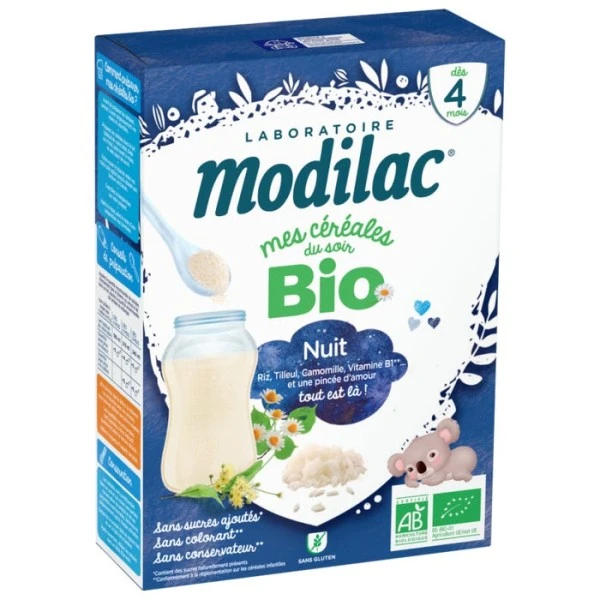 MODILAC MES CEREALES NUIT CALME 200GR – Image 5